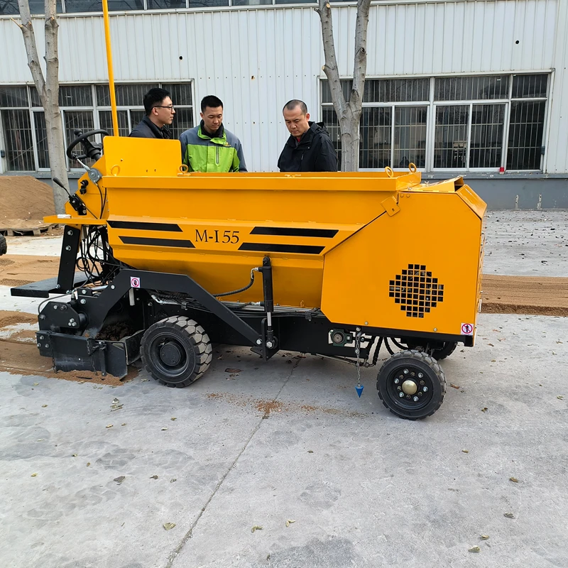 High Durability Wheeled Paver 9.5kW Power STPM155C PC12.3 Mini Asphalt Concrete Paver With 35T/H Theoretical Productivity