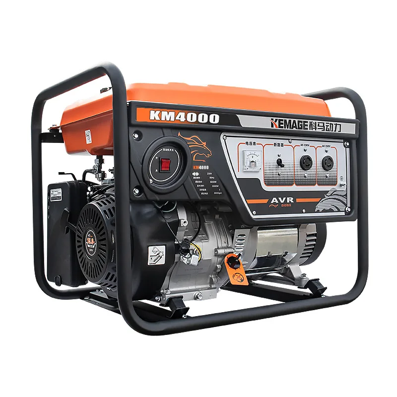 3 kW small 1 generator, export brand model custom open frame 170F steam generator set 230V