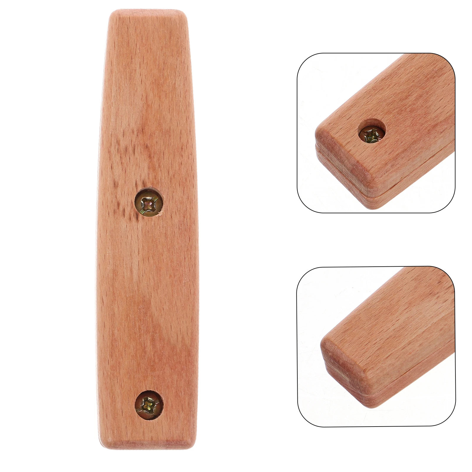 

1 set Solid Wood Anti-Scald Detachable Kitchen Utensils Turner Frying Pan Grip Heat Insulation Bakeware Tool Stable for Spoons