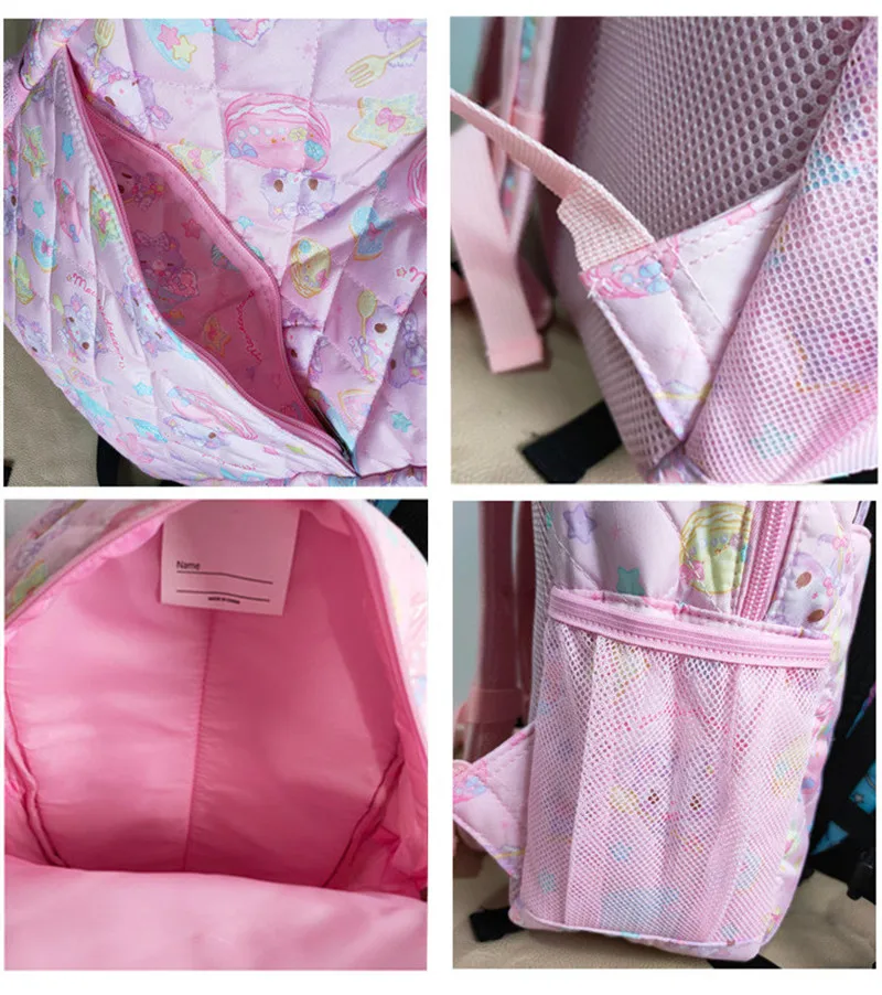 Bonito mewkledreamy gato mochila crianças sacos de escola para as meninas dos desenhos animados anime kawaii mochila escolar mochila de volta pacote