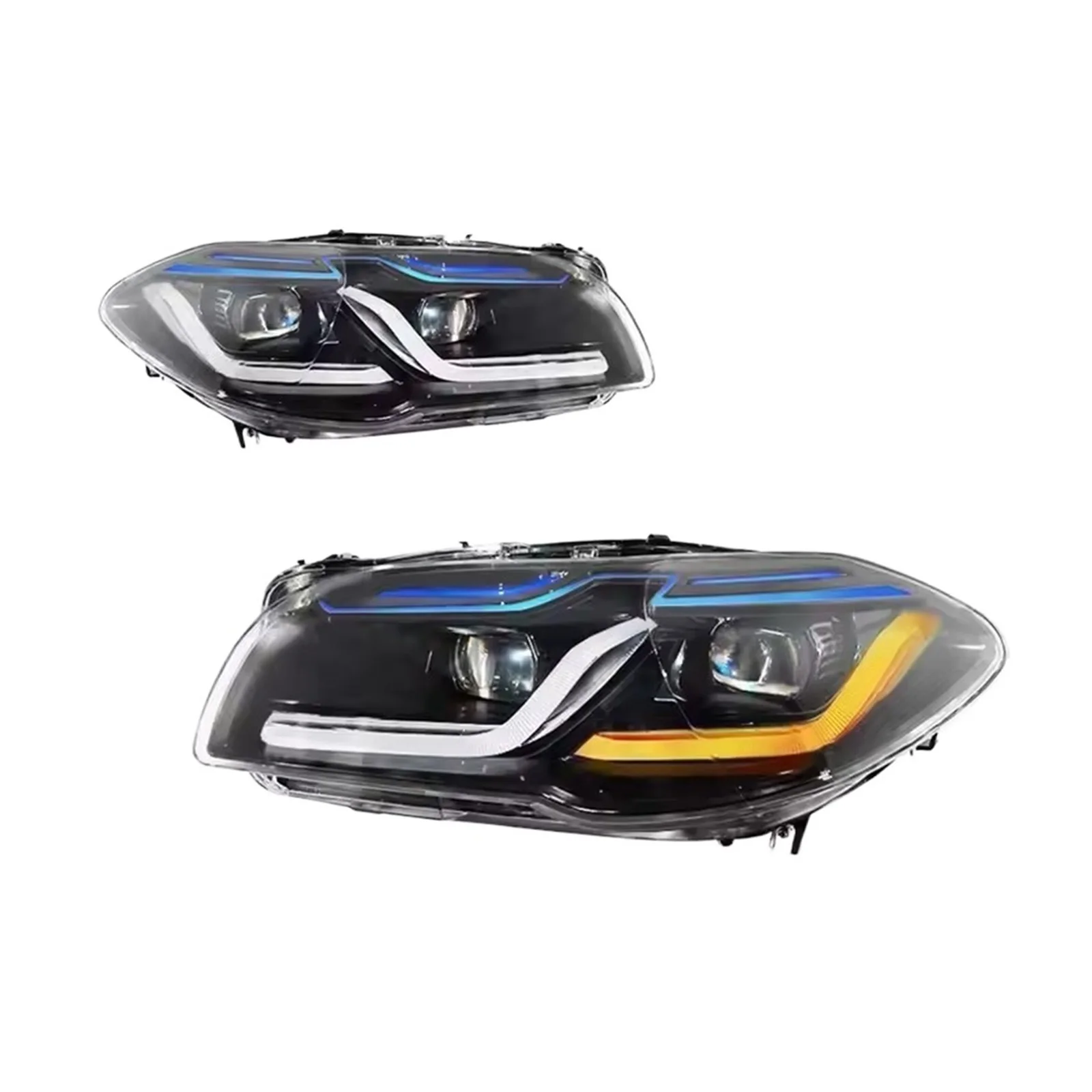 Car Accessories Led Headlights for BMW F10 Projector 2008-2017 Auto DRL Fog Rear Trailer Lamps Turning Signal Voiture Plug