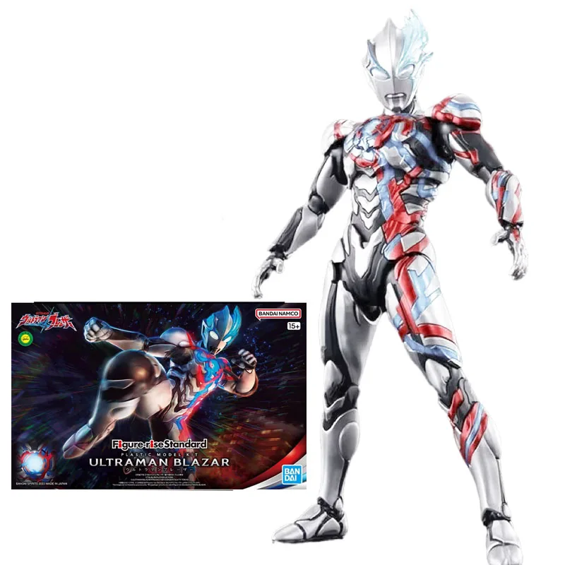 

Bandai, подлинная фигурка 15 см, FRS Ultraman Blaze, собранная модель, подвижный шарнир, первый выбор коллектора