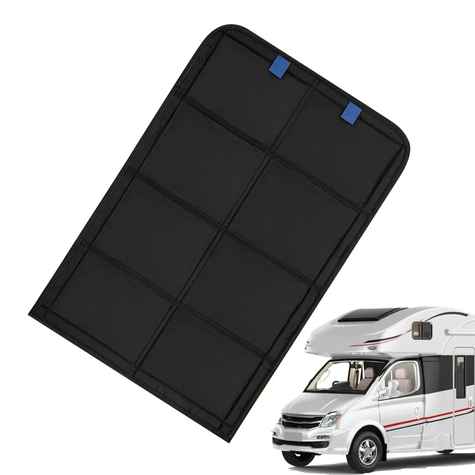 

Magnetic RV Window Shade Magnetic Camping Privacy Protection Foldable Insulation RV Window Shade Privacy Cover For Travel Truck