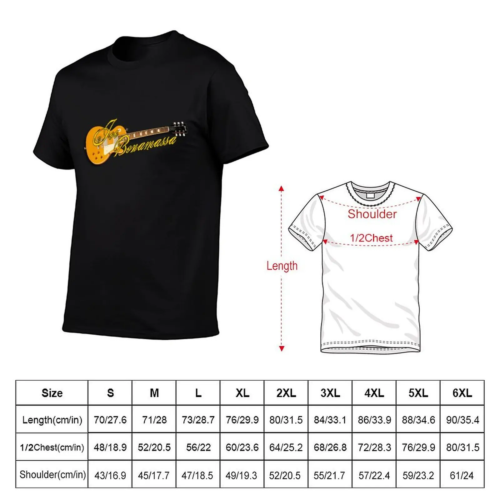 Joe Bonamassa T-Shirt, Summer Casual Cotton Tee, Oversized Streetwear Tops, Vintage Graphic Print, Loose Fit Short Sleeve