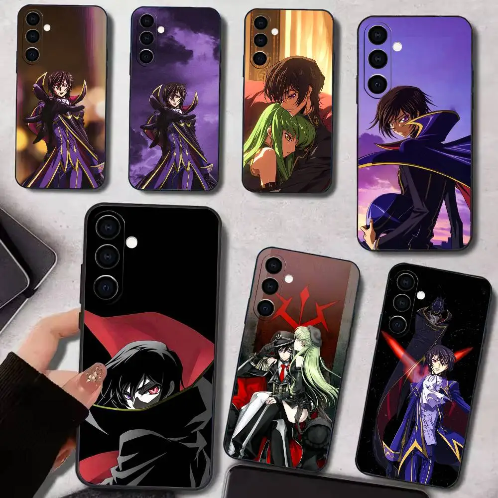 C-Code G-Geass   Phone Case Silicone Soft For Samsung Galaxy A73,A72,A71,A70,A53,A52,A51