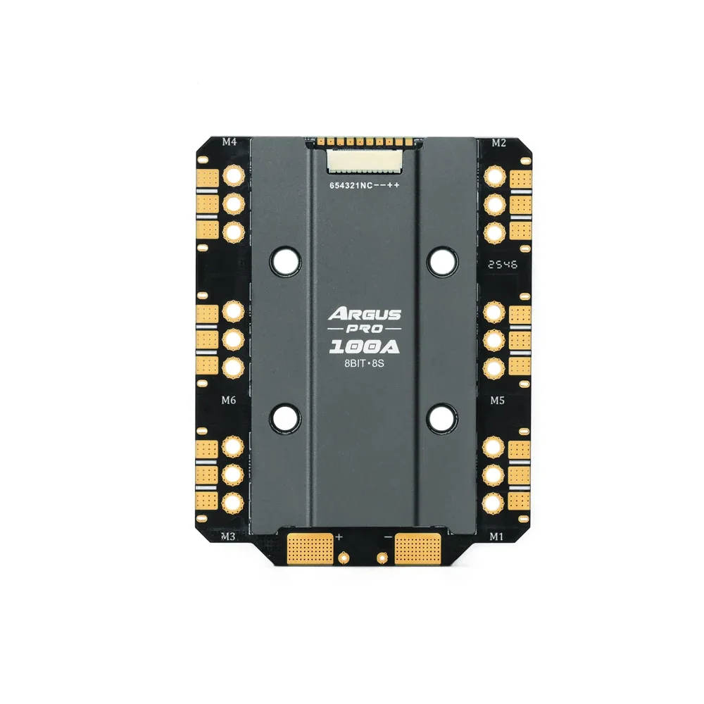 BoMaSAxisflying Argus Pro 80A 100A ESC 6 In 1 8bit Speed Controller Input Voltage 2-8S Lipo 30.5X30.5mm For RC FPV Freestyle