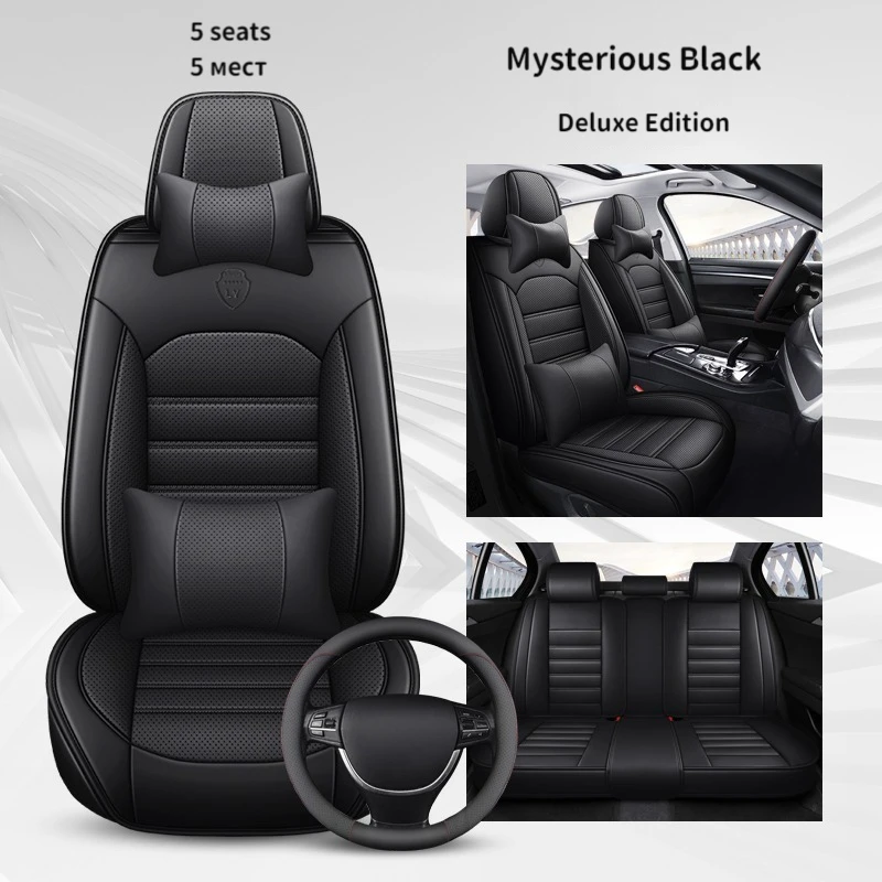 Napa Leather Universal Car Seat Covers For Great Wall M4 Haval H6 Coupe H5H3H2M2 New Dazzling Tengyi C30C50C20R Car Accessories