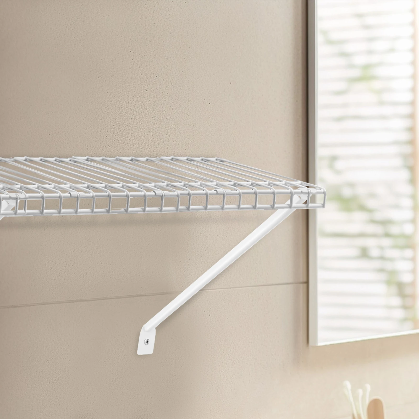 

6Pcs Rv Metal Brackets Durable Support for Awning Shelves Trailer Installation Outdoor Camper Accessories Rv Trailer Accessories