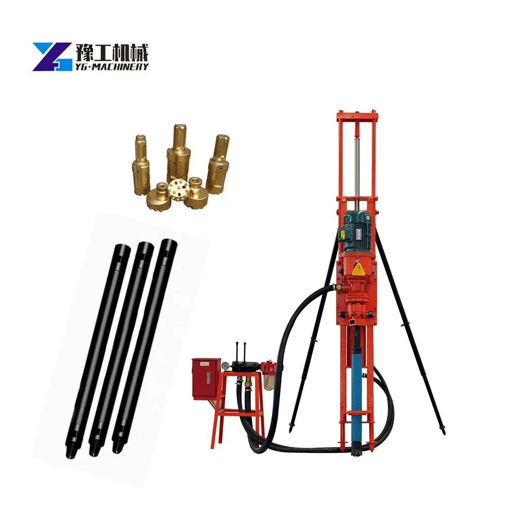 

Portable Drill Construction Machinery Concrete Road Drilling Machine with Air Compressor Energy & Mineral Equipment