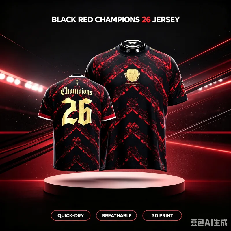 2026-27 New 3D Printed Champion Gunner Football Fan Customized Comfortable and Casual Sports Quick Drying Parent Child Clothing
