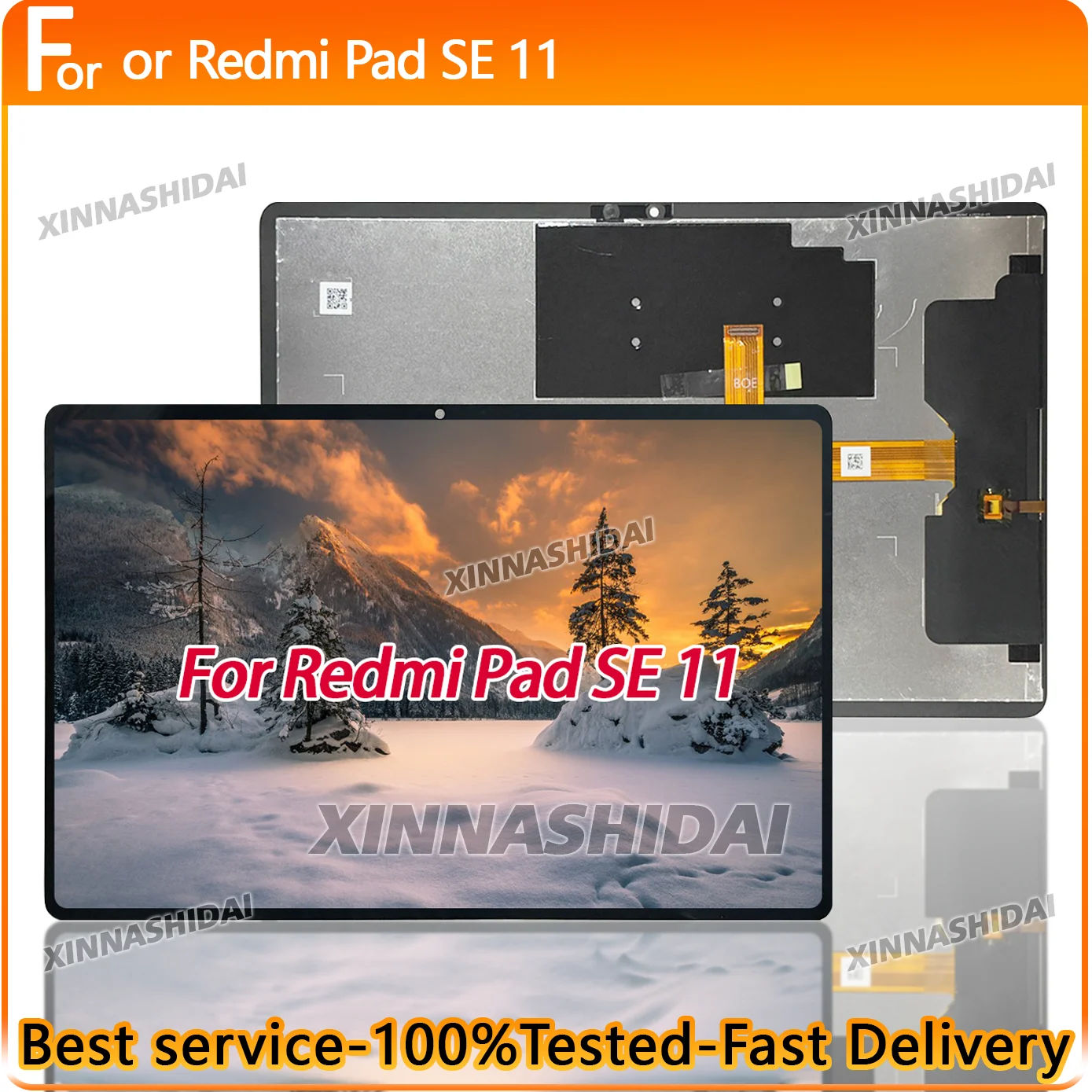 

11-дюймовый ЖК-дисплей для Xiaomi Redmi Pad SE11 23073RPBFC 23073RPBFG для Redmi Pad 2-го поколения, детали дигитайзера сенсорного экрана