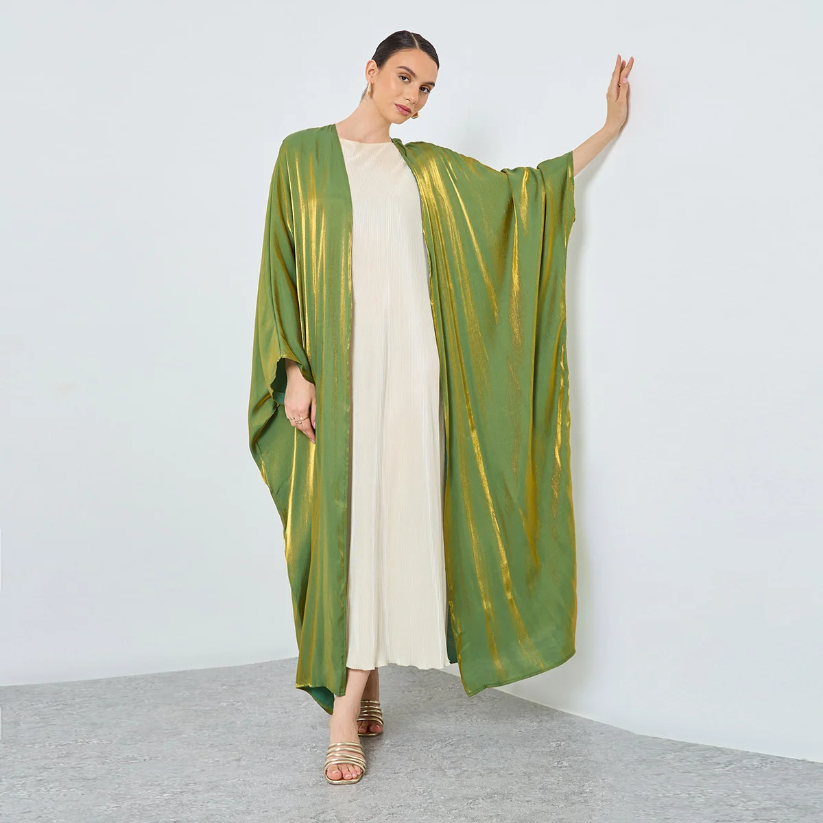 

Ближневосточные платья с длинными рукавами и открытым передом, Абая, мусульманские женщины, Рамадан, макси-платья, исламские однотонные абайи, арабские кафтаны, джилбабс