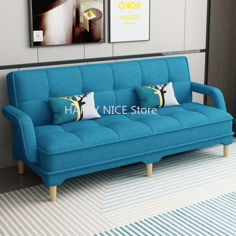 Foldable Couch Sofa Bed Sectional Home Corner Recliner Library Lazy Outdoor Sofa Cama Set Living Room Furniture LQQ5XP