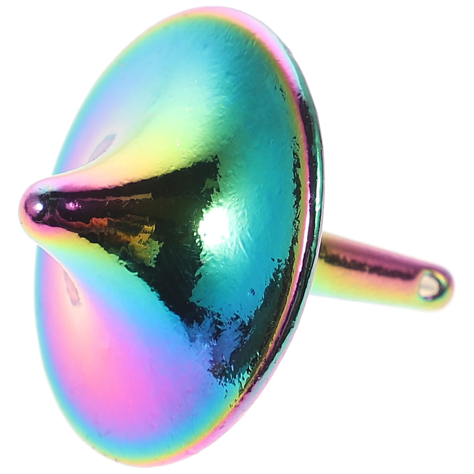 Забавный медный гироскоп, портативный декомпрессионный вращение, креативный детский аксессуар, красочные топы для детей и взрослых, прочный