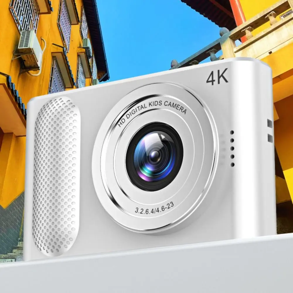 Kleine Mini 44MP 4K Digitale Camera 4400W Pixel 8x Zoom Selfie Camera Dubbele Lens Instant Foto Instapcamera Student Geschenken