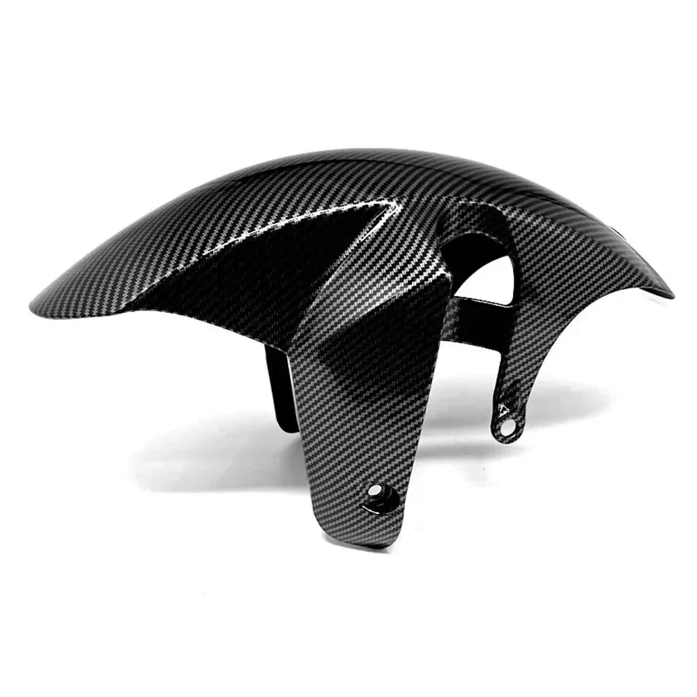 Front Tire Fender Guard Hugger Mud Carbon Fiber Color For SUZUKI GSX-R GSXR 1000 2017 2018 2019