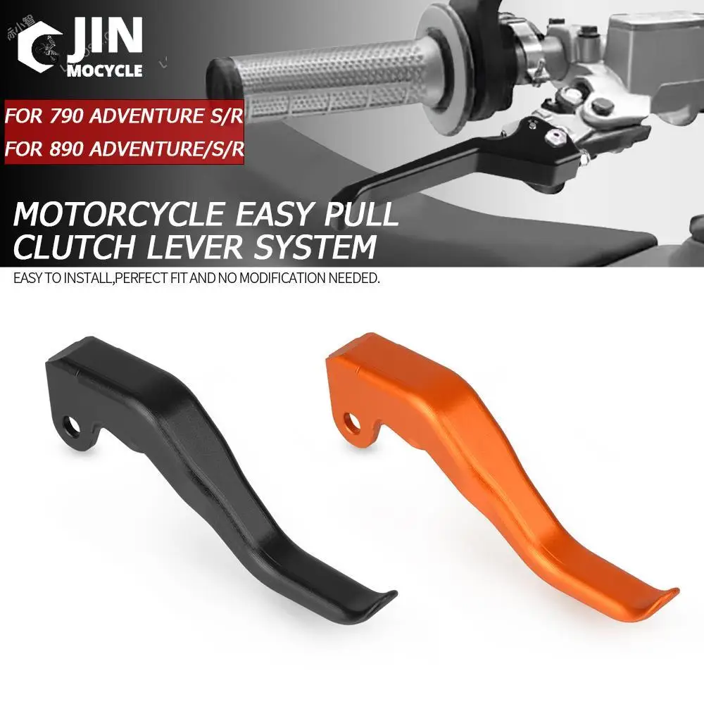 CNC For K-T-M 890 Adventure 2020 2021 2022 2023 890Adv S R Motorcycle Left Two Finger Clutch Lever Easy Pull Clutch Lever System