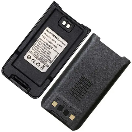 10pcs Original 7.4V 2800mAh Li-ion Battery Pack BL-9700 for Radio Walkie Talkie BaoFeng BF-9700 Two Way Radio