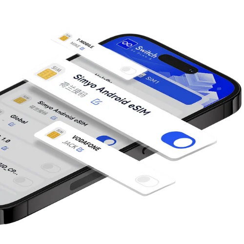 eSIM adapter works on Android and iOS (Use Android APP or Card Readers for Profile Downloads)（max）