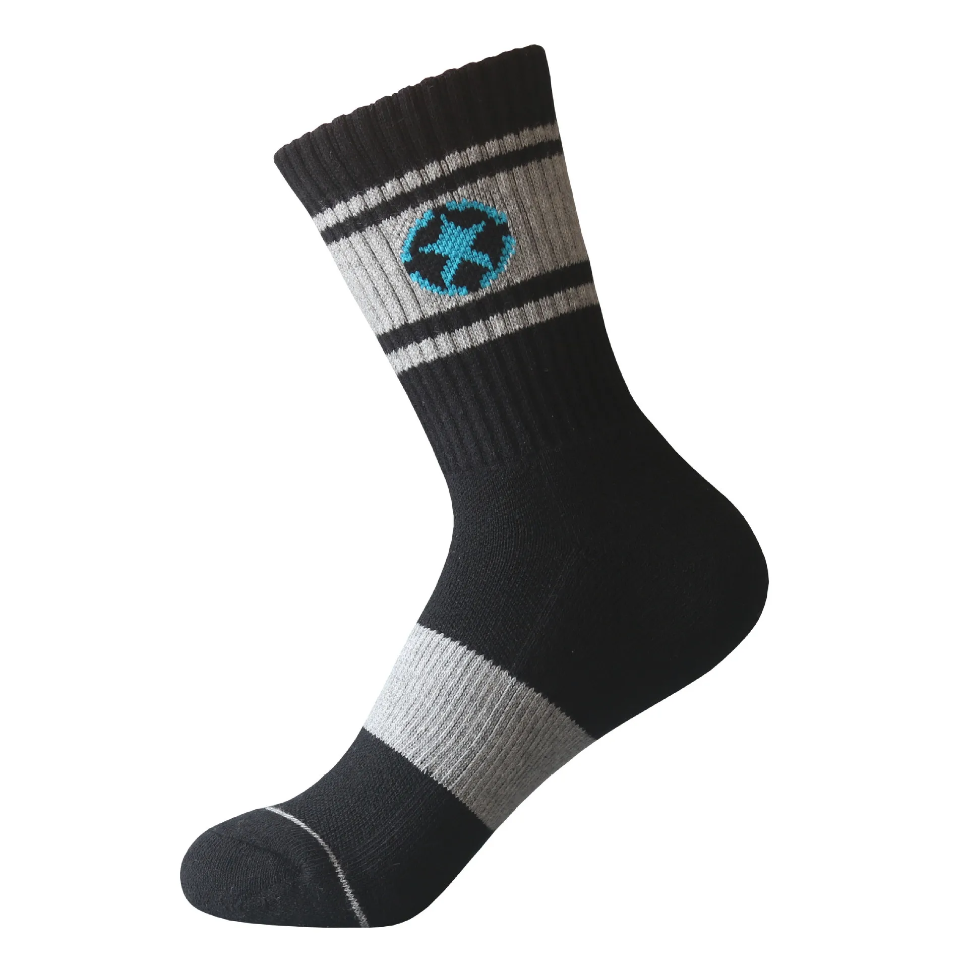 Casual Premium Sports Crew Cotton Sock Terry Athletic Cycling Women Advanced Breathable Fabric Ultimate Comfort Support 3W502