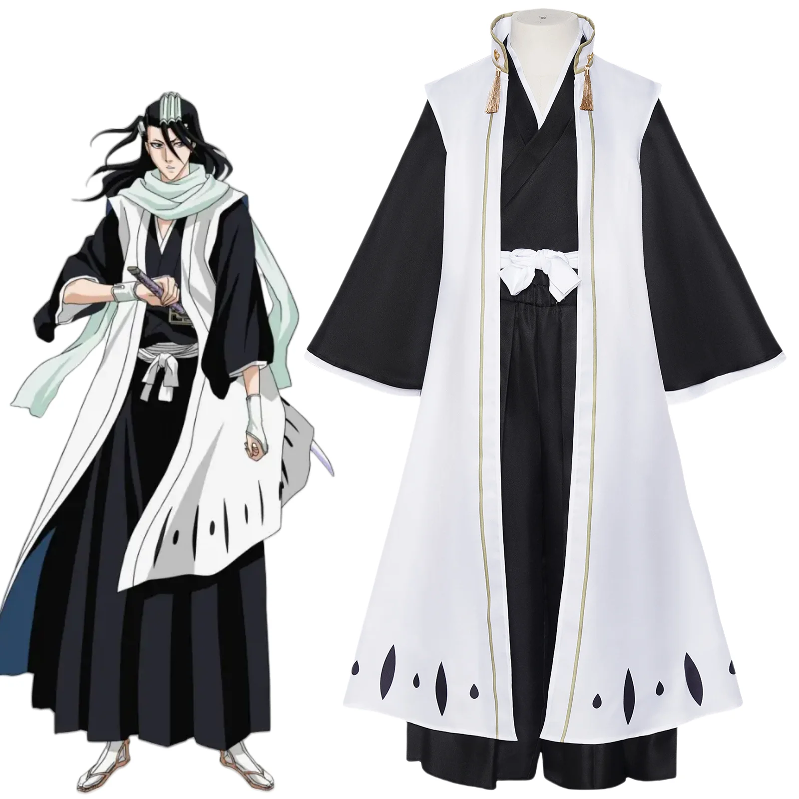 

Kuchiki Byakuya Cosplay Costume Anime Role Playing Costumes