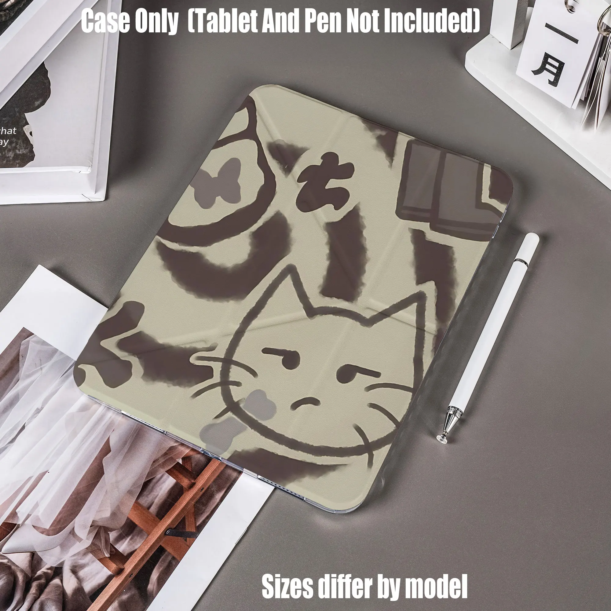 Slim Fit Premium TPU Tablet Cover, Shockproof Durable Lightweight Protective Case for iPad Samsung Huawei Honor Redmi Xiaomi