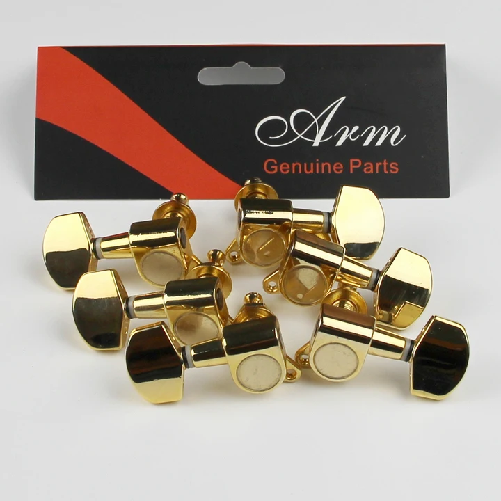 electric guitarGuitar Tuners - Gold 3x3 Imperial Style Guitar Tuning Pegs