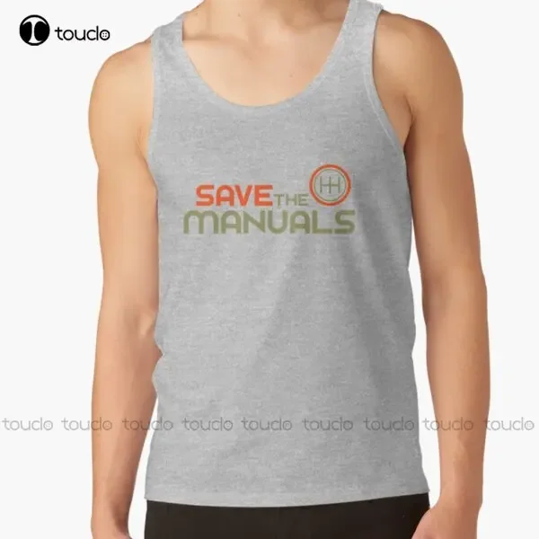 Save The Manuals Funny Car Trending T-Shirt Custom Aldult Teen Unisex Digital Printing Tee Shirts Custom Gift Xs-5Xl Tshirt