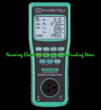 

KYORITSU KEW6205 Multifunction Tester Leakage Circuit Safety Tester Portable Safety Tester