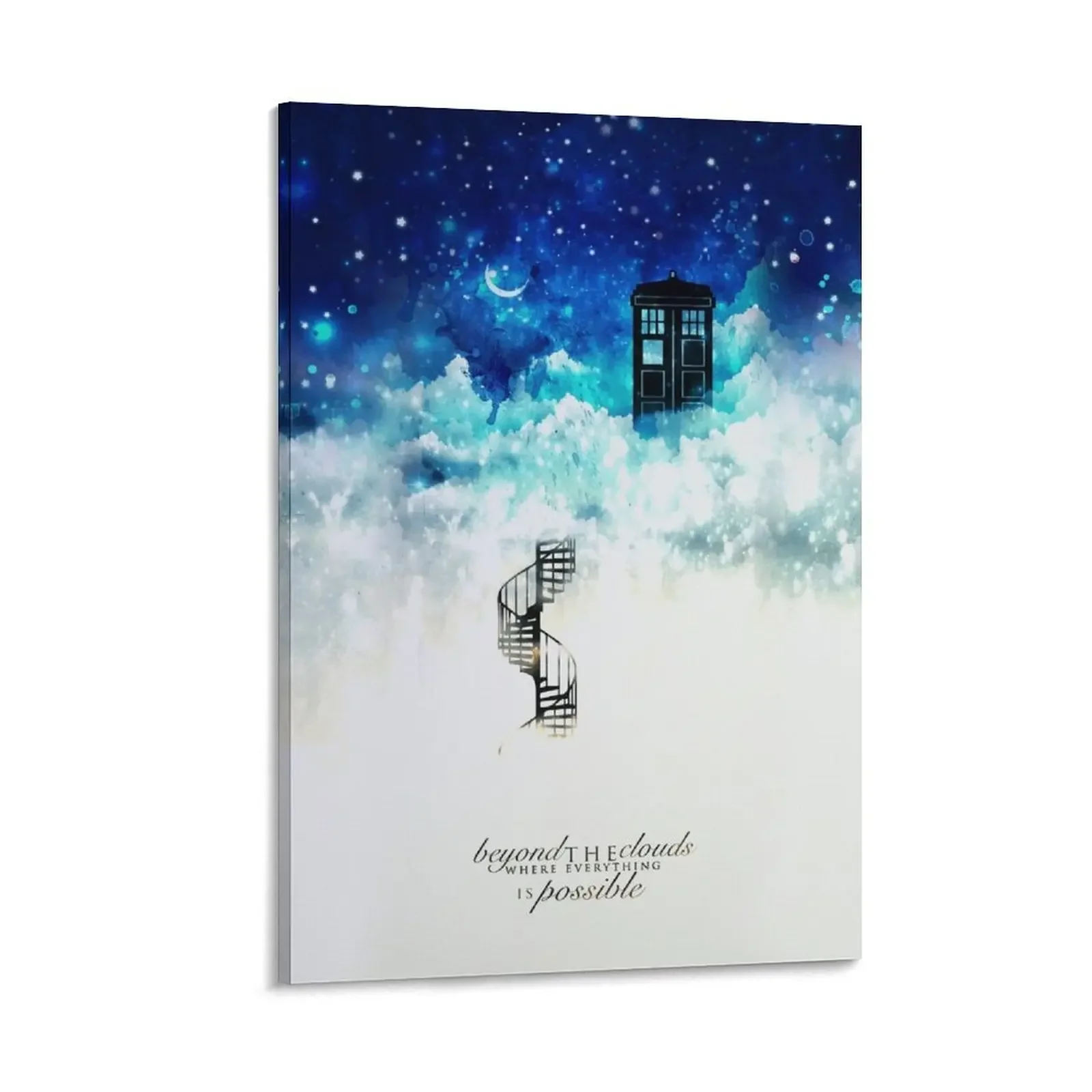 

Beyond the clouds Canvas Painting stickers & posters home and decoration home decorations