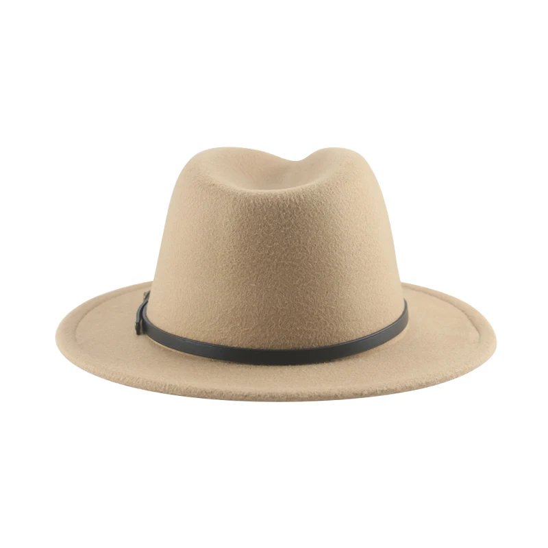 Hats for Women Kids Child Small 52cm Solid Belt Kids Fedora Formal Dress Wedding Camel Black Child Fedora Hat Sombreros De Mujer