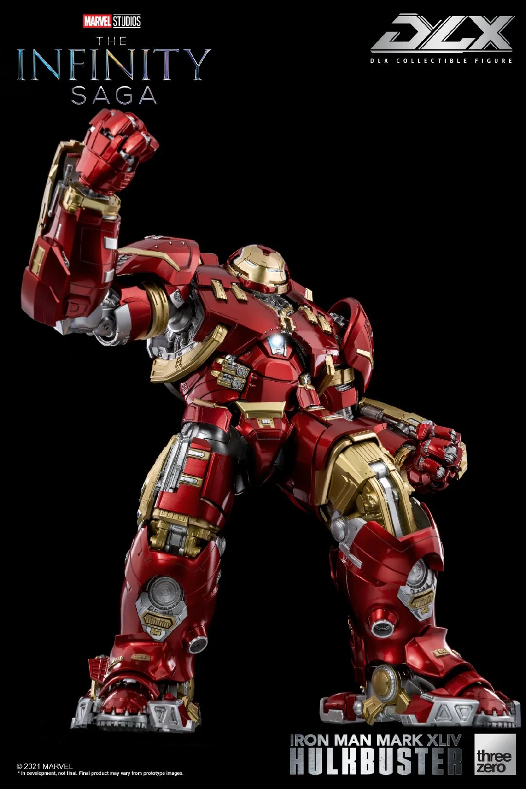 In Stock Threezero 3A 3Z0248 DLX Iron Man MK44 Hulkbuster 11.7\