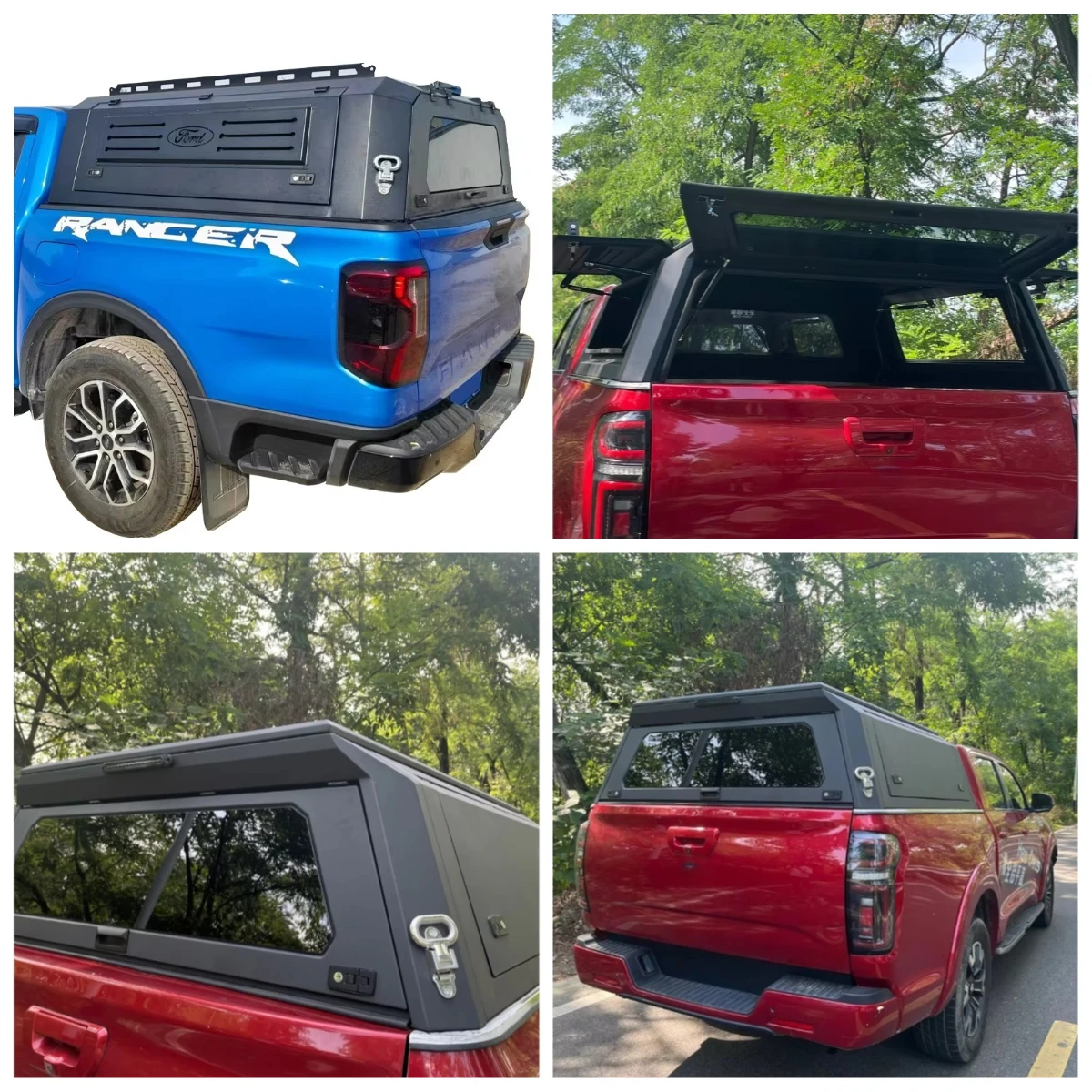 

Прочный водонепроницаемый тент для пикапов STLF с высокой крышей, жесткий верхний чехол для Ford F150, Ranger, Toyota Tacoma, Hilux