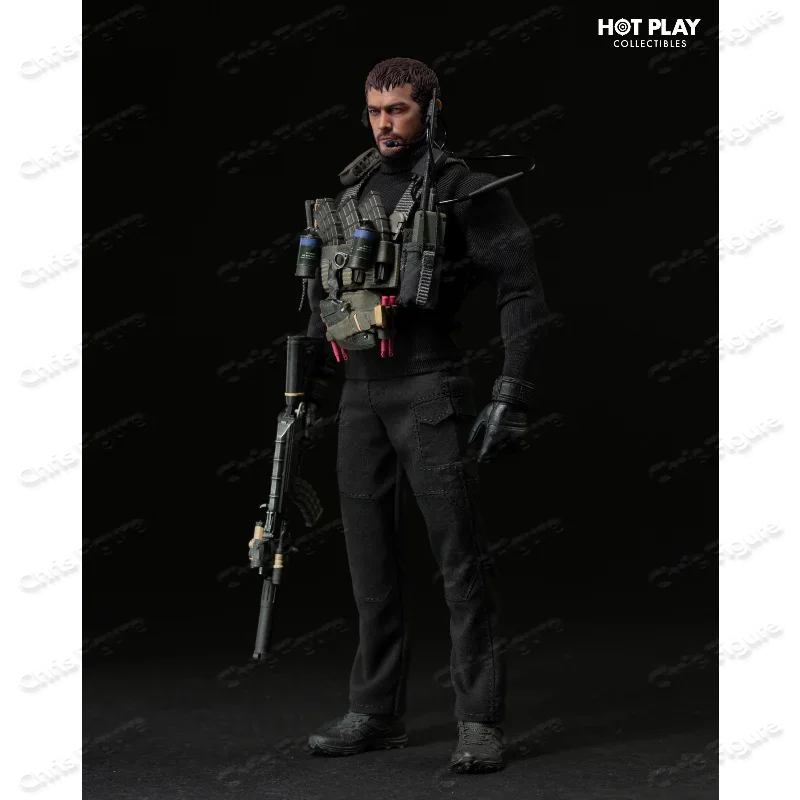 

In Stock HOTPLAY HP001 Resident Evil 8 Captain Chris 1/12 Cloth Mobile Soldier Doll Model Toy Gift