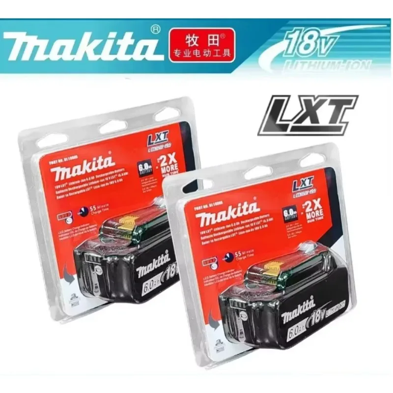 Makita 18V 6.0Ah batterij Originele lithium-ion oplaadbare batterij 18V 6000mAh vervangende batterij BL1860 BL1850 BL1860B - afbeelding 2