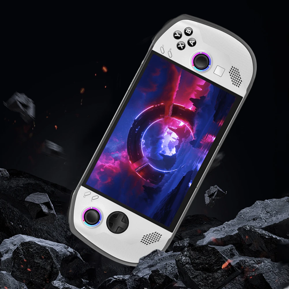 Capa tpu para lenovo legion go s handhled console à prova de choque macio tpu capa anti-risco manga protetora acessórios de jogos