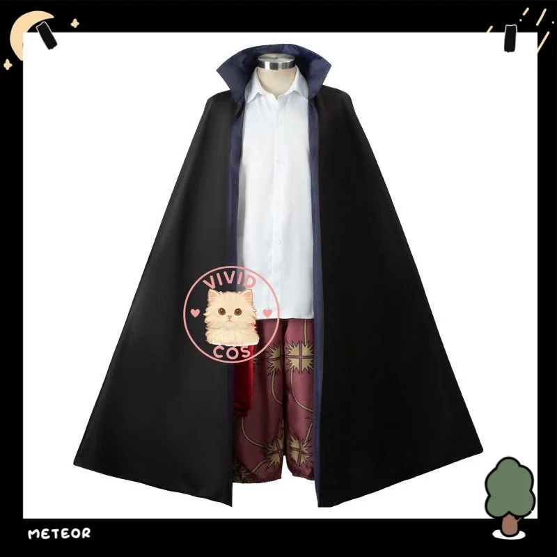 

Red-Haired Shanks' Cosplay Costume Coat Film RED Two-dimensional Role-playing As Anime Character Same Style Layered Clothing Set