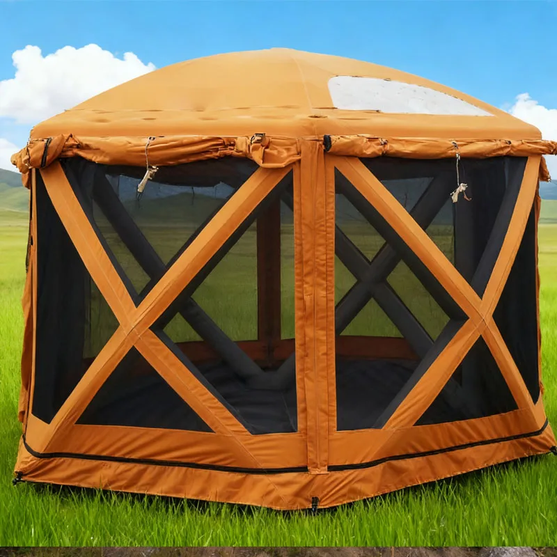Spherical Quick Automatic Opening Waterproof Portable Easy Setup Dome Inflatable Tent 3000 Mm Camping