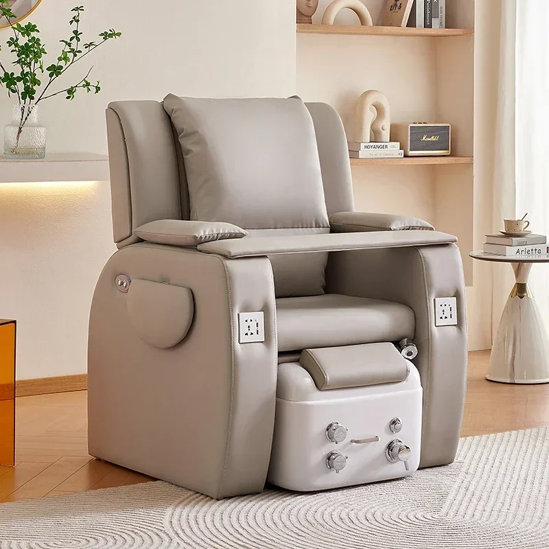 Sofá de manicura, silla de spa para pedicura, tatuaje de pestañas, silla eléctrica para manicura, silla reclinable, tienda de belleza, muebles de salón de baño de pies