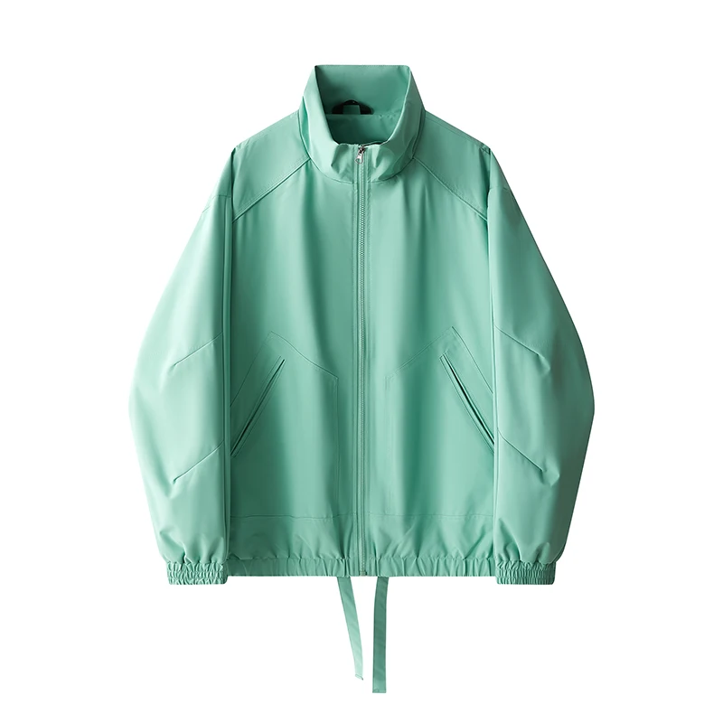 Outdoor Mountaineering Hiking Leisure Stand Up Collar Jacket Fashionable and Trendy Windproof Breathable Couple's Assault Suit