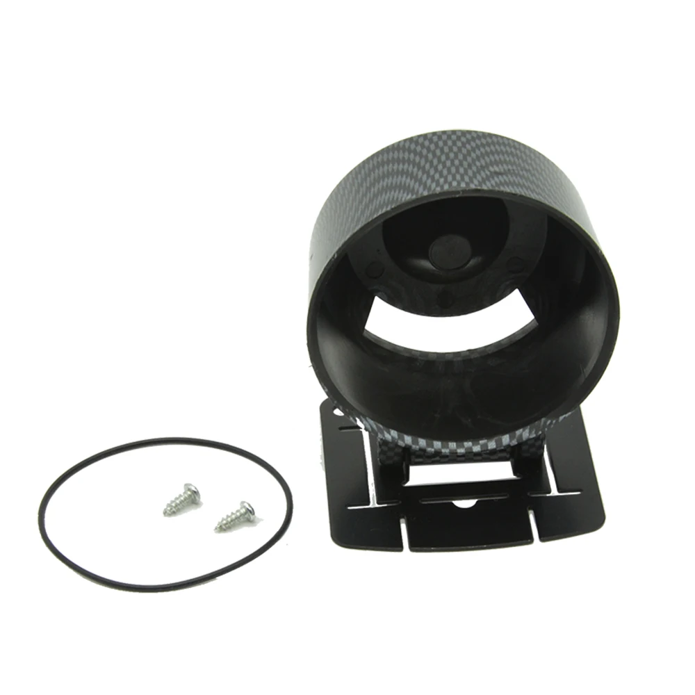 Support universel pivotant robuste en plastique pour jauges auto 52mm 60mm, fixation tableau de bord, support audio klaxon