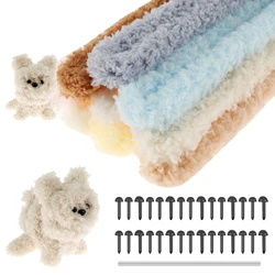 10Pcs Pipe Cleaners 39.37 Inches Thick Plush Pipe Cleaners Craft Soft Chenille Stems Pipe Cleaners Craft Supplies Flexible Pipe