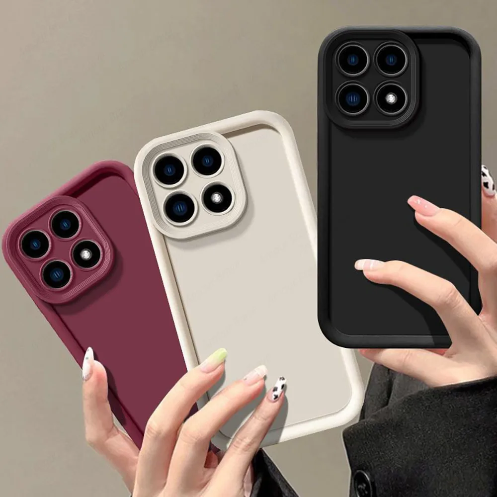 

Противоударный защитный чехол-бампер для Xiaomi 14T Pro Funda для Mi 13T 12T 11T 14 15 Pro 13 12S 11 Lite 5G, матовый мягкий чехол для телефона