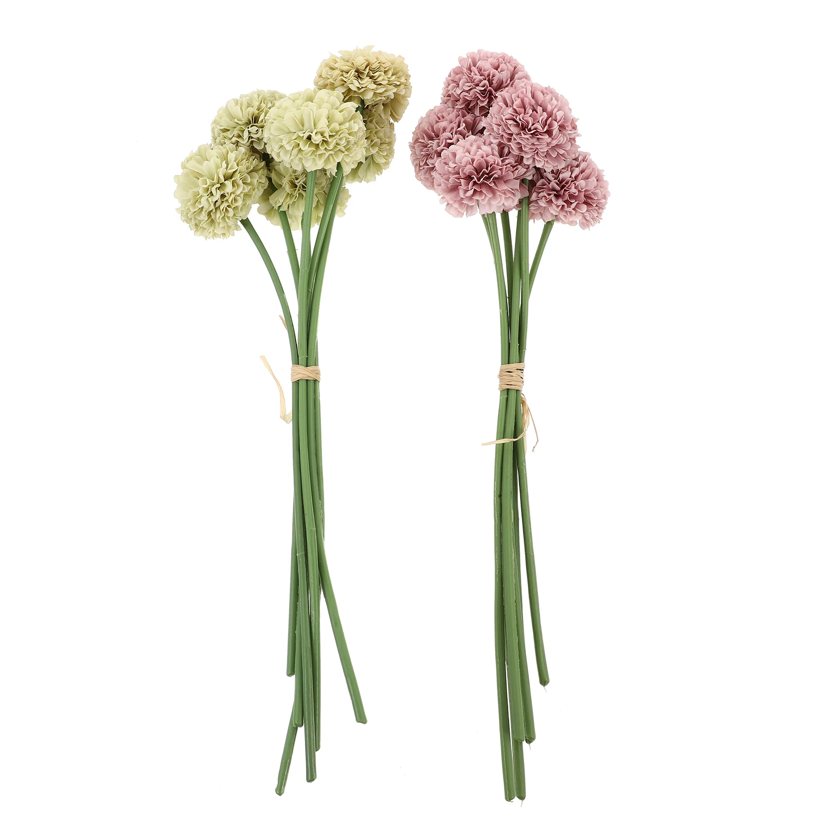 

2 Pcs Mini Hydrangea Dining Room Table Decor Wedding Faux Flower Artificial Bride