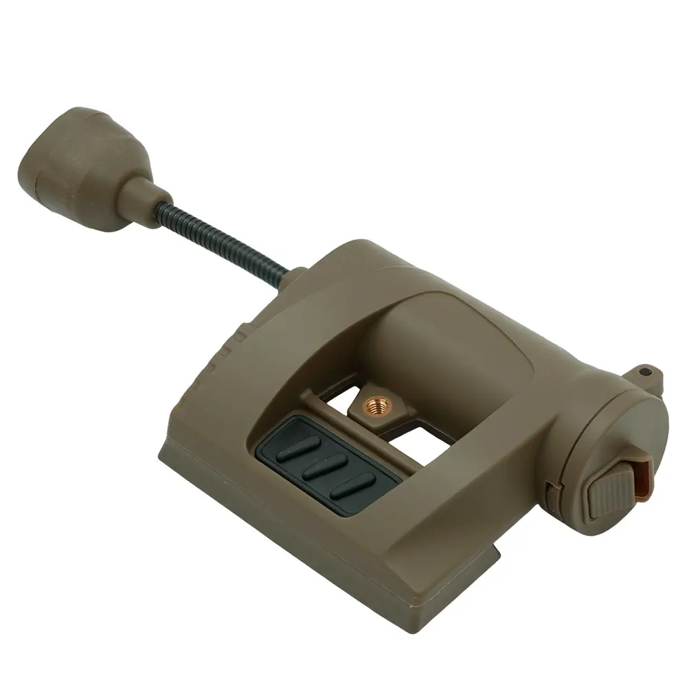 Taktische Helmleuchte, 3 Modi, LED-Taschenlampe, Helmlampe für Outdoor-Nachtbeleuchtung, Laser, Jagd, Militär, Radfahren, Angeln – Detail 38