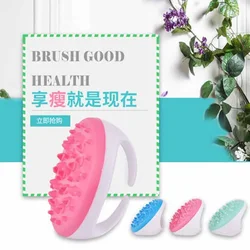 New Women Handheld Bath Shower Anti Cellulite Full Body Massage Brush Meridian Massage Brush Slimming Beauty Brush