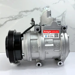 10PA17C AC Compressor For Toyota Land Cruiser 100 series HDJ100 80 8J 447170-3700 447170-3701 9644729-171 447180-5540