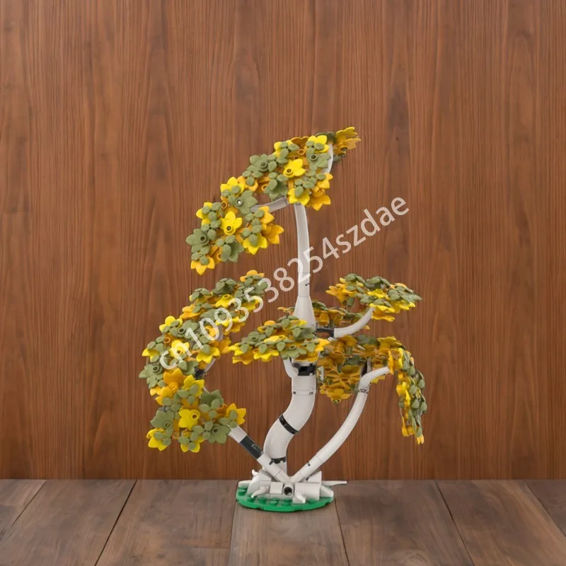 

1053 шт. MOC Tree Bundle 1 коллектор строительных блоков Рождественская игрушка Подарок STEM Пластиковая идея Конструкция Образовательный творческий