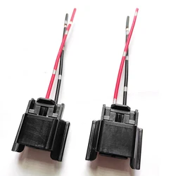2Pcs Original H11 Socket Adapter Connector For VW Volkswagen Passat Jetta Touran Tiguan Touareg Sagitar Fog Lamp Base