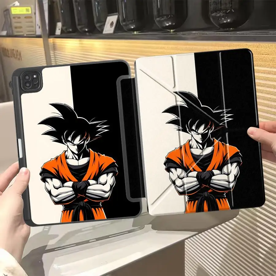 Dragon Ball Retro Goku Tablet Case For iPad Pro 2025 Mini 6 7 Pro 11th 10th 9th 8th 7th 12.9inch Air 4 5 M3 M2 1 2 M4 11inch